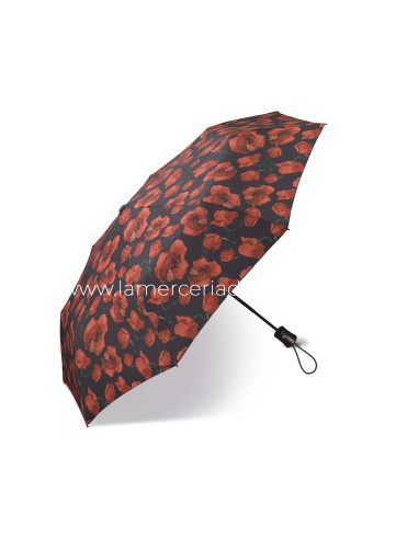 Paraguas plegable apertura automática "Flores...