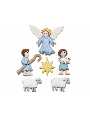 Botones decorativos The Good Shepherd (6...