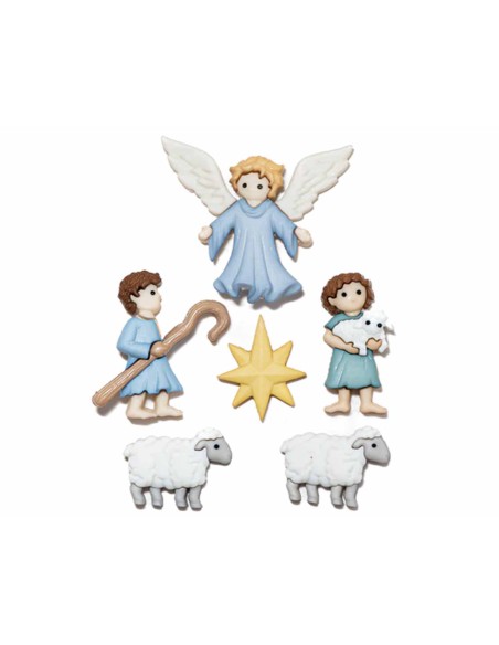 Botones decorativos The Good Shepherd (6 unidades) de Dress it up