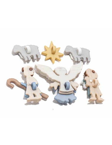 Botones decorativos The Good Shepherd (6...