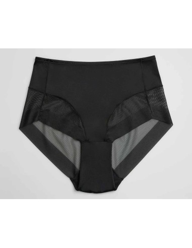 Braga alta efecto tanga 19602 de Ysabel Mora - NEGRO