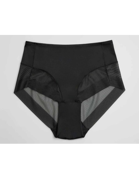 Braga alta efecto tanga 19602 de Ysabel Mora - NEGRO