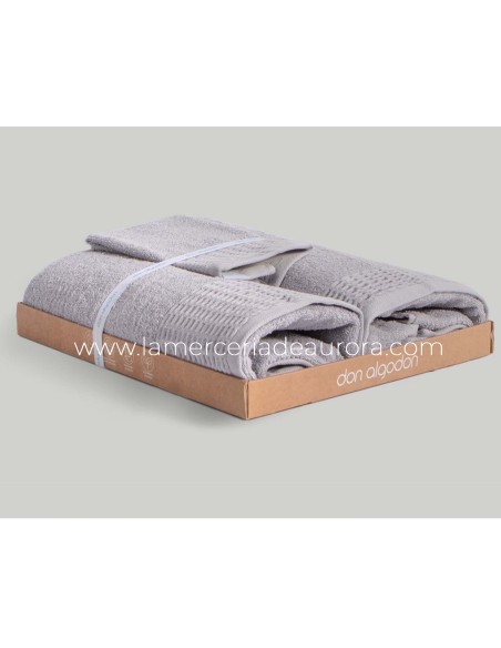 Juego 3 toallas CHIO de DON ALGODÓN