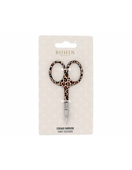 Tijera bordar "Safari leopardo" de Bohin