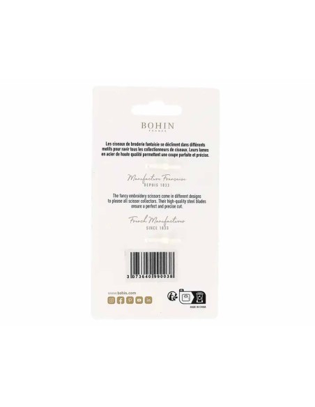 Tijera bordar "Safari leopardo" de Bohin