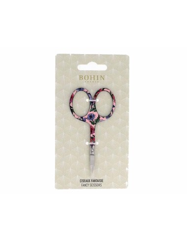 Tijera bordar (9cm) "Pink blossom" de Bohin