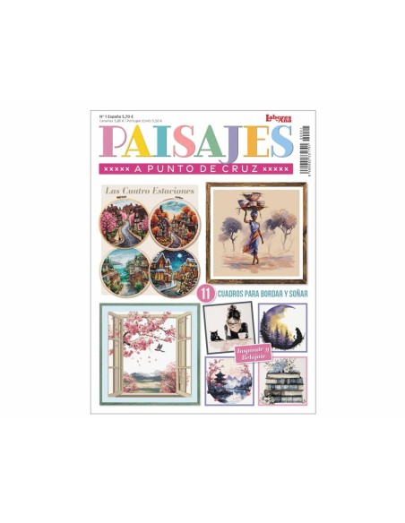 Revista "Paisajes a punto de cruz nº 1"
