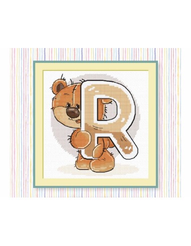 Revista "Abecedarios Osos a punto de cruz nº 1"