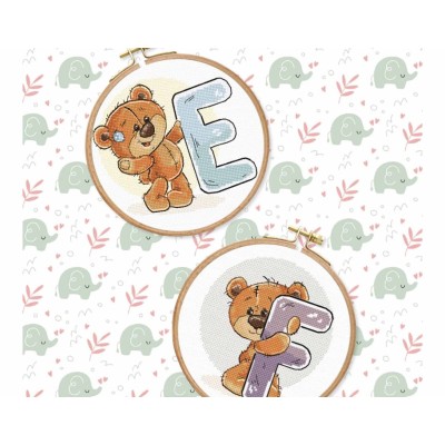 Revista "Abecedarios Osos a punto de cruz nº 1" 2