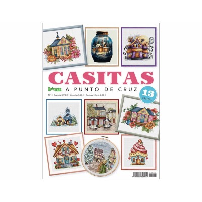 Revista "Casitas a punto de cruz nº 1"