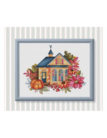 Revista "Casitas a punto de cruz nº 1"