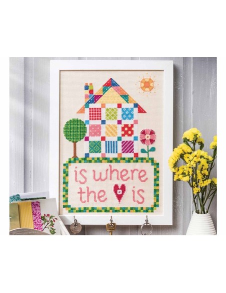 Revista "Casitas a punto de cruz nº 1"