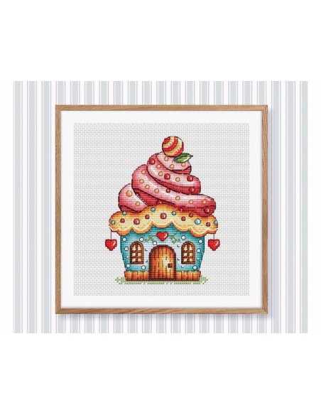 Revista "Casitas a punto de cruz nº 1"