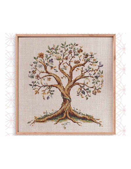 Revista "Decorar con cuadros punto de cruz nº 1"