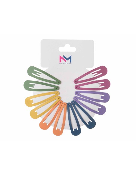 Rana clip pelo 5cm "Surtido Nature" (12 uds) de N.Marcos