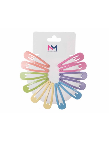 Rana clip pelo 5cm "Surtido Pastel" (12 uds) de N.Marcos