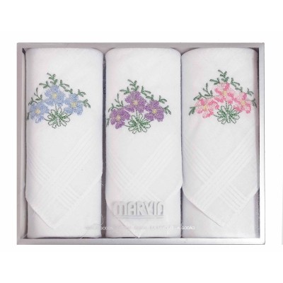 Estuche pañuelos mujer bordados de Marvin