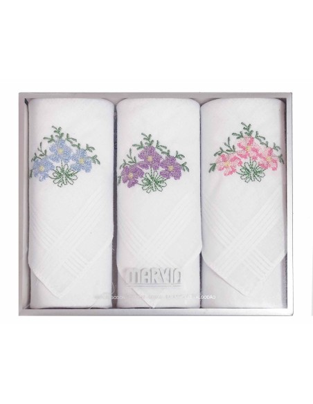Estuche pañuelos mujer bordados de Marvin