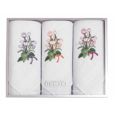 Estuche pañuelos mujer bordados de Marvin