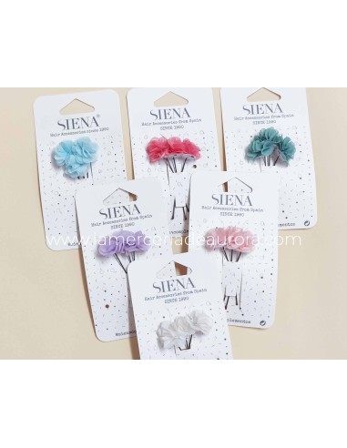 Azul celeste - Coral - Verde pastel - Morado claro - Rosa pastel - Blanco