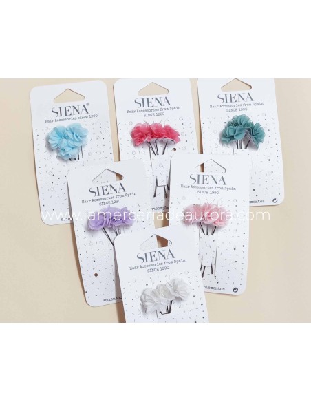 Azul celeste - Coral - Verde pastel - Morado claro - Rosa pastel - Blanco