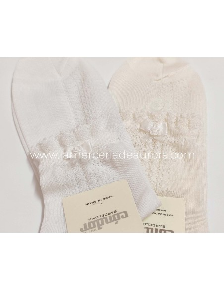 Calcetines Cóndor 2709/4 - BLANCO - NATA