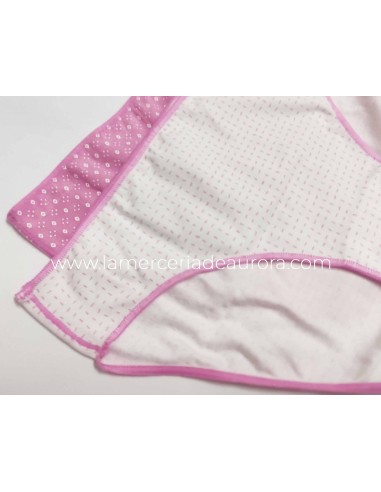 Naiara 680 - Abstracto rosa y blanco