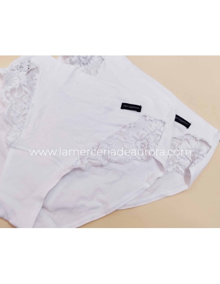 Pack bragas 0233 - Blanca