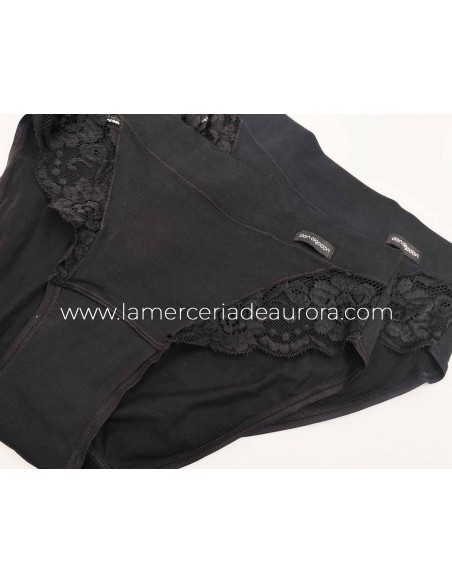 Pack bragas 0233 - Negra