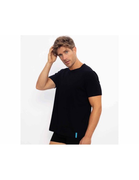 Camiseta 9510 Don Algodón - NEGRA