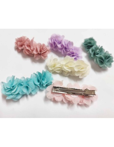 Pinza pico-pato "3 flores bambula" de Siena...