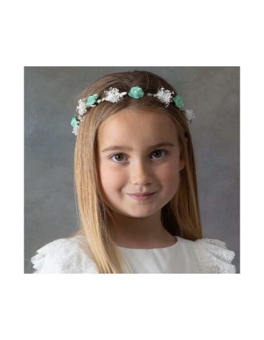 Corona "Floral y gypsophyla" 7405 de Siena...