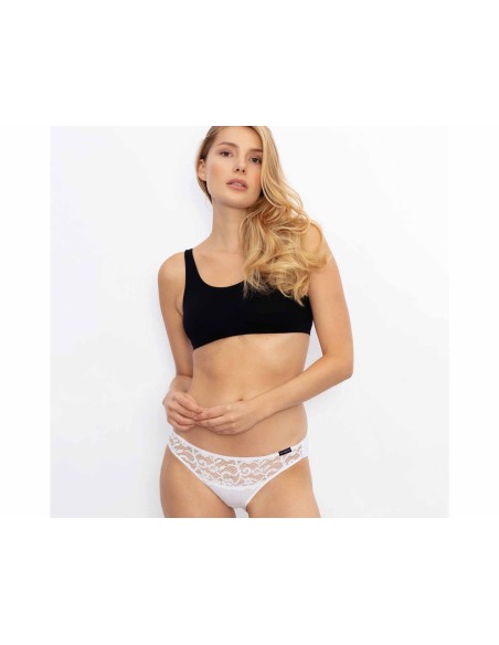 Braga bikini algodón 0014 (pack 2 uds) Don Algodón