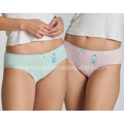 Braga midi mujer algodón 4245/2-1 (pack 2 uds) de Kehat