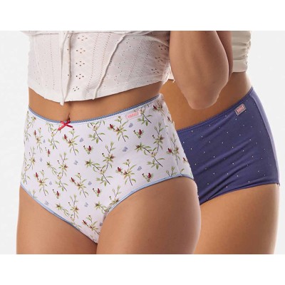 Braga alta mujer algodón "Beautiful" (pack 2 uds) 4265 de Kehat