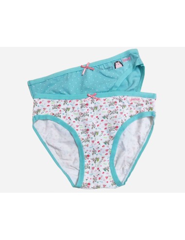 Bragas algodón niña Be Happy (pack 2 uds) de Kehat