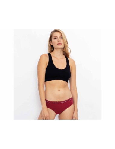 Braga midi algodón y blonda 0219 (pack 2 uds) Don Algodón