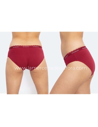 Braga midi algodón y blonda 0219 (pack 2 uds)...