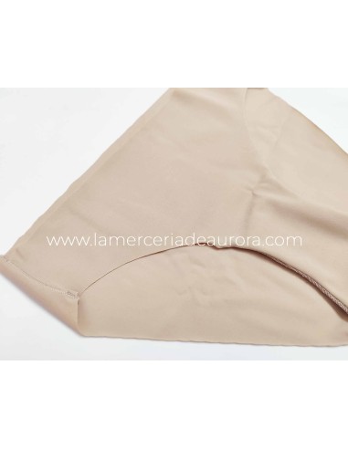 Braga bikini invisible corte láser 112 de Naiara Premium - TIERRA