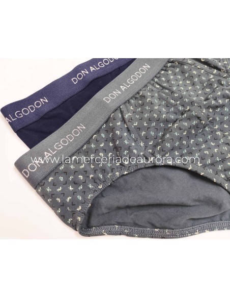 Pack slip PS721 - LISO MARINO y VERDE FANTASÍA