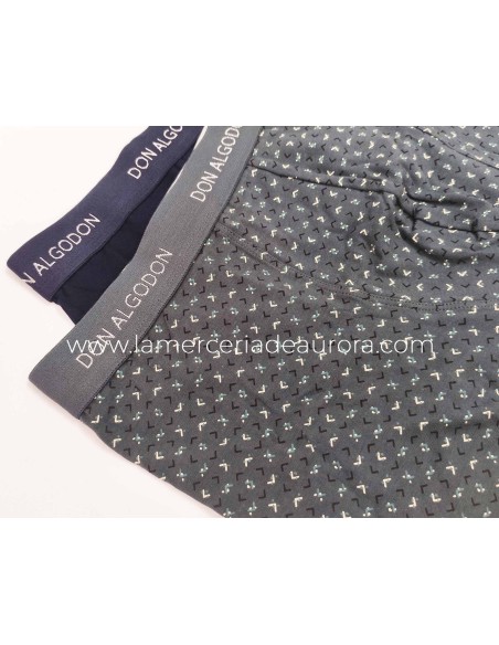 Pack slip PB721 - LISO MARINO y VERDE FANTASÍA