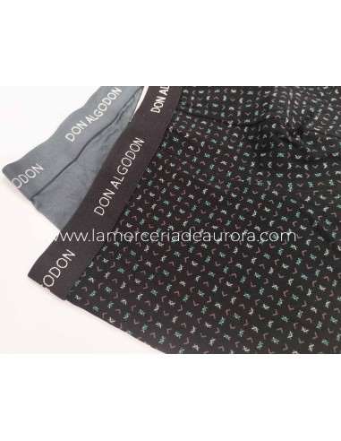 Pack slip PB721 - LISO VERDE y NEGRO FANTASÍA