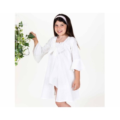 Bata Comunión niña Basic 49613 de Calamaro