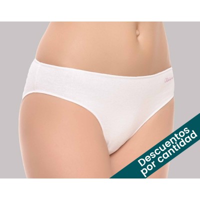 Braga bikini liso algodón 270 de Naiara