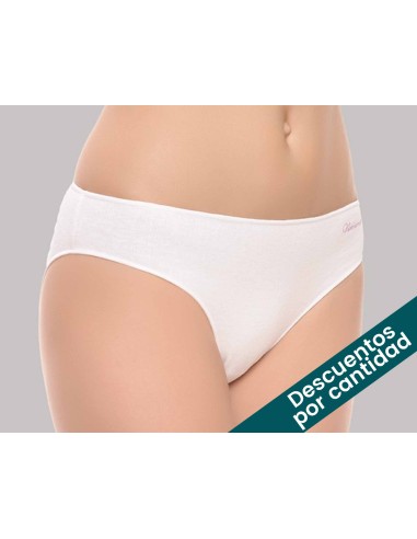 Braga bikini liso algodón 270 de Naiara