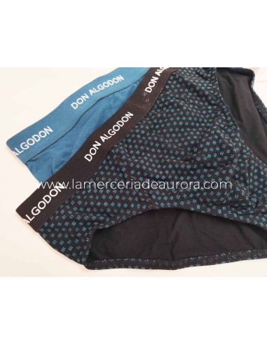 Pack slip PS717 - LISO VERDOSO y NEGRO FANTASÍA