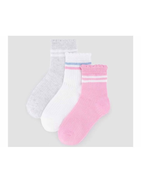 Pack 3 pares calcetines 32587