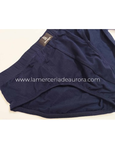 Slip S0100 Don Algodón - MARINO