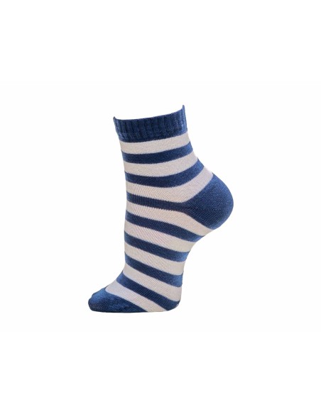 Calcetines Lepetit 253 - AZUL MARINO Y BLANCO