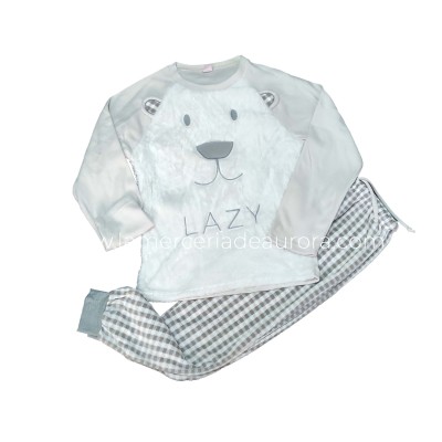 Pijama lago mujer invierno "Lazy" de Fabianni